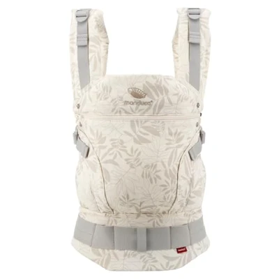 Immagine di manduca FIRST Marsupio Neonati &gt; BotanicVanilla &lt; Ergonomico in Cotone Biologico, per dalla Nascita e Bambini de 3,5 a 20 kg (beige)