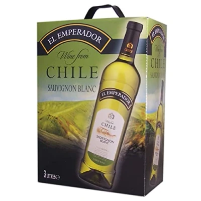 Immagine di El Emperador Vino bianco, Sauvignon Blanc, Valle Central Cile, Bag in Box 3L BIB (1 x 3L)
