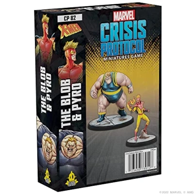 Immagine di Atomic Mass Games The Blob and Pyro: Marvel Crisis Protocol Gioco di miniature Età 14+ anni 2+ giocatori Tempo gioco: 45+ minuti
