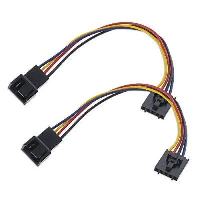Immagine di Create idea 2 pezzi 5 pin a 4 adattatore convertitore cavo di estensione interfaccia ventola dedicata linea conversione compatibile con PC Dell