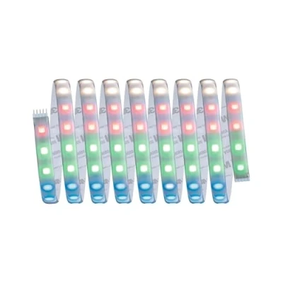 Immagine di Paulmann MaxLED RGBW 70628 Kit base striscia LED con spina 24 V 3 m RGB, Bianco caldo