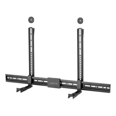 Immagine di Logilink BP0205 Supporto universale per soundbar, profondità 86 155 mm, colore: Nero