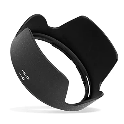 Immagine di CELLONIC® Paraluce Compatibile con Nikon AF S DX Nikkor 16 85 mm f/3.5 5.6G ED VR, 18 300mm 6.3 G VR Lens Hood in Materiale Sintetico Protegge l&#039;obiettivo e la Lente da Urti Graffi