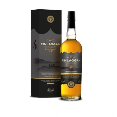 Immagine di Finlaggan Cask Strength Small Batch Release 58% Vol. 0,7l in Giftbox