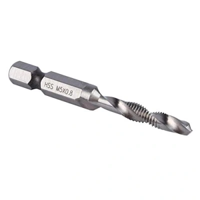 Immagine di Punte a coda esagonale M5 rubinetto HSS 1/4&quot;, maschiatura metrica