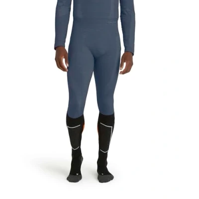 Immagine di FALKE Wool Tech Long M TI lana filo funzionale asciugatura rapida 1 pezzo, Calzamaglia Uomo, Blu (Capitain 6751), L