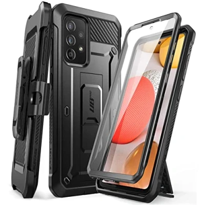 Immagine di SUPCASE Unicorn Beetle Pro Custodia a fondina per Samsung Galaxy A53 5G (2022), poliuretano termoplastico, protezione schermo integrata, nero