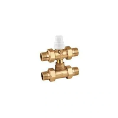 Immagine di Caleffi 678060 Valvola Zona 3 Vie con Tee di By Pass, 1&quot;