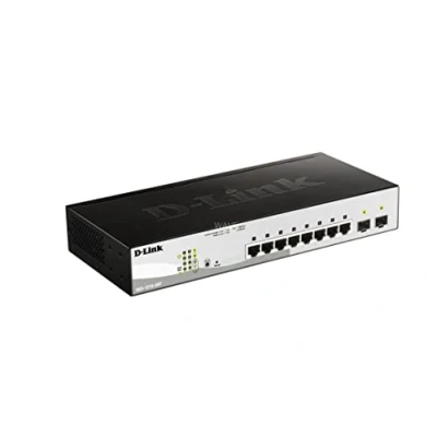 Immagine di D Link DGS 1210 08P Smart Switch Gestito, 8 Porte Gigabit, PoE