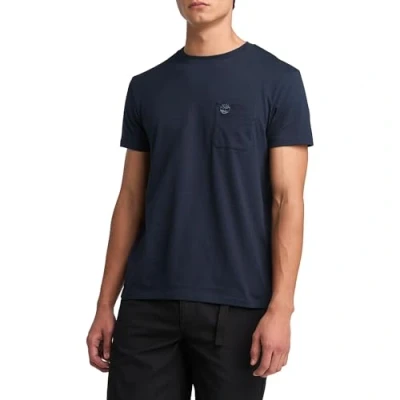 Immagine di Timberland Dunstan River Pocket TEE Tshirt basic, Uomo, Taglia: Large, Dark sapphire