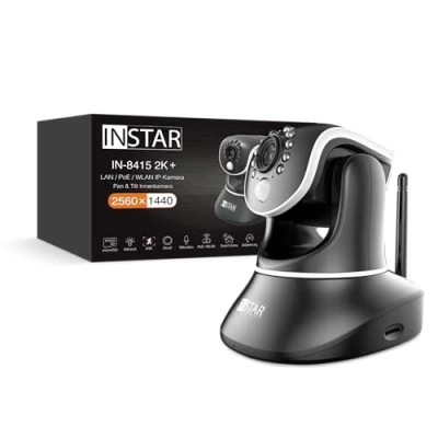 Immagine di INSTAR IN 8415 2K+ POE/WLAN sw 14083 WLAN IP Videocamera di sorveglianza 2560 x 1440 Pixel