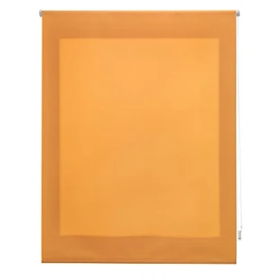 Immagine di Uniestor Tenda a rullo traslucida tinta unita Arancia, 140 x 250 cm (Larghezza Altezza) Dimensioni del tessuto 137 245 cm. avvolgibile