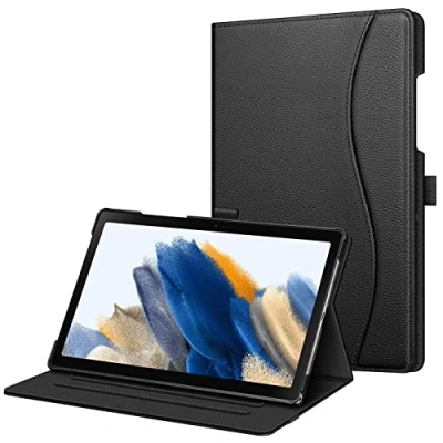 Immagine di FINTIE Custodia per Samsung Galaxy Tab A8 10.5&#039;&#039; 2022 SM X200/X205/X207, Multi angli Stand Case Cover con Tasca Auto Sveglia/Sonno, Nero