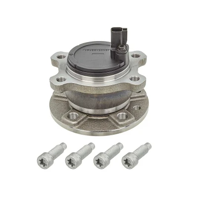 Immagine di MEYLE 514 752 0008 Mozzo ruota 4 5 108 con sensore ABS integrato, cuscinetto integrato materiale di montaggio Assale posteriore