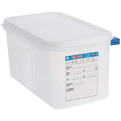 Immagine di Araven cibo contenitore 6LTR 6 litro (1/3 GN). 150 x 325 176 mm. Quantità nella confezione: 4