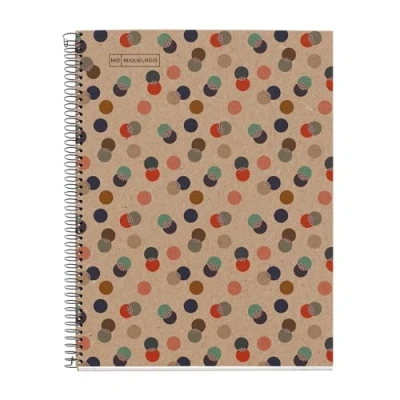 Immagine di Miquelrius taccuino A4, fogli lisci, carta riciclata da 80 g/m², di un colore, riciclato, spirale, liscio, Eco Confetti