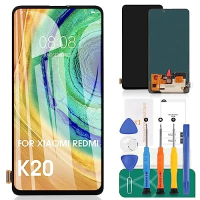 Immagine di OLED per Xiaomi Mi 9T Schermo LCD PRO Sostituzione dello Redmi K20 Display Touch Digitizer Assembly M1903F10G Kit di Riparazione (con Funzione FigerPrint)