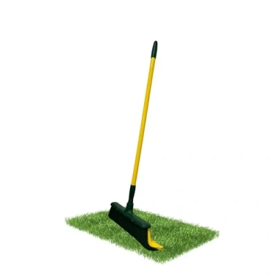 Immagine di PLANTAWA Set di spazzole + manico estensibile, spazzola erba artificiale con regolabile, 0,80/1,40 m, ideale per la cura e manutenzione tappeti
