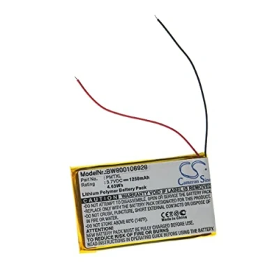 Immagine di vhbw batteria compatibile con Palm Tungsten TX smartphone cellulare (1250mAh, 3,7V, Li Poly)