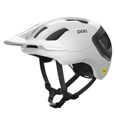 Immagine di POC Axion RACE MIPS Unisex Casco, Taglia: 55 56, Hydrogen white/uranium black matt