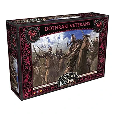 Immagine di CMON, A Song of Ice &amp; Fire Veterani di Dothraki Espansione, Tabletop, 2 giocatori, dai 14+ anni, 45+ minuti, tedesco, multilingue