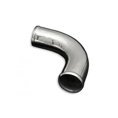 Immagine di Arco in alluminio a 90, intercooler turbo, tubo alluminio, di lunghezza 30 cm (80 mm)