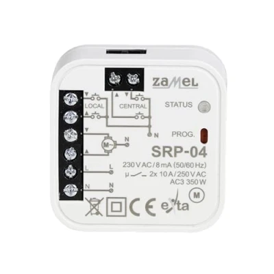 Immagine di Zamel SRP di 04 universale controller 230 V tapparelle veneziane Incasso trasmettitore radio