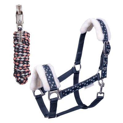 Immagine di Waldhausen Set cavezza Lucky Mini Shet Marina Militare