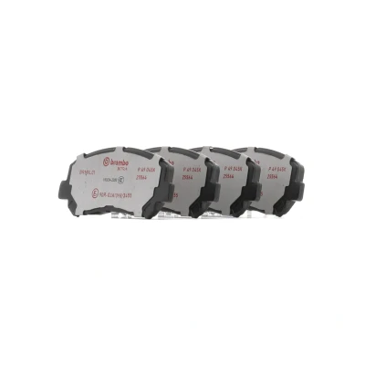 Immagine di BREMBO P 49 045X Kit pastiglie freno con segnalatore acustico usura senza accessori MAZDA: CX 5 I, II