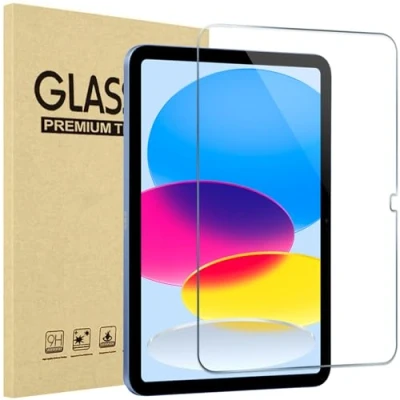 Immagine di ProCase Pellicola iPad 10 Generazione 10,9 Pollici, Vetro Temperato Protettiva per 2022 A2696 A2757 A2777 1 Pezzi