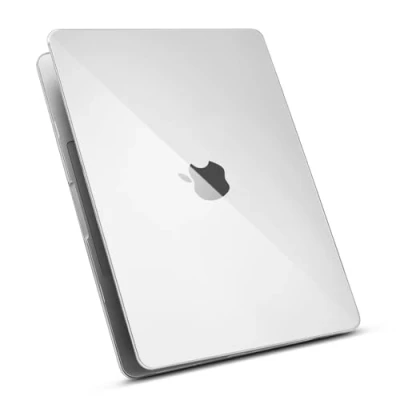 Immagine di ZYB Custodia per 2022 2024 MacBook Air 13,6 Pollici M3 A3113 e M2 A2681, Ultra Sottile Cover Protettiva Plastica Rigida, Cristallo Trasparente