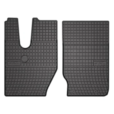 Immagine di Tappetini per auto El Toro compatibile con IVECO X Way 2020 in poi su misura gomma Materiale resistente Bordo protettivo
