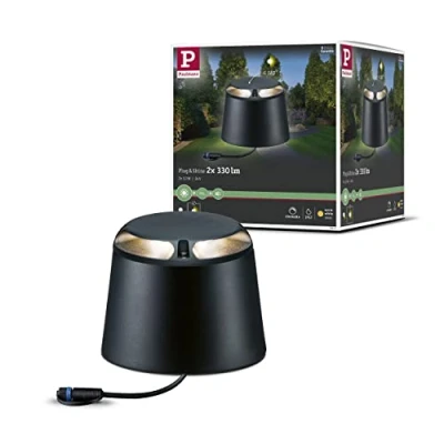 Immagine di PAULMANN 93917 Sistema dilluminazione Plug&amp;Shine Lampada a pavimento LED (monocolore) 6 W Bianco caldo Antracite