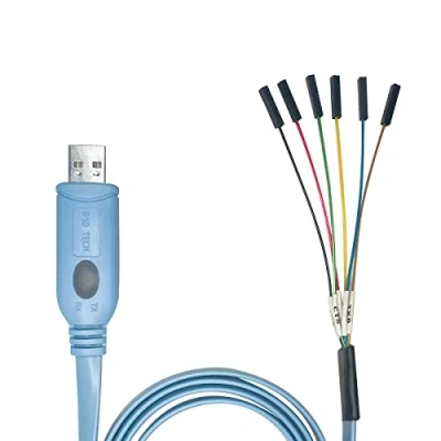 Immagine di DSD TECH SH U06L Cavo da USB a TTL con chip PL2303GC (1,2 m/3,9 piedi)