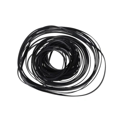 Immagine di 100PCcs/set 4mm Larghezza Cinghie di Gomma Mix Size Flat Cassette Tape Machine Belt Set Per Registratori Lettori Portatili