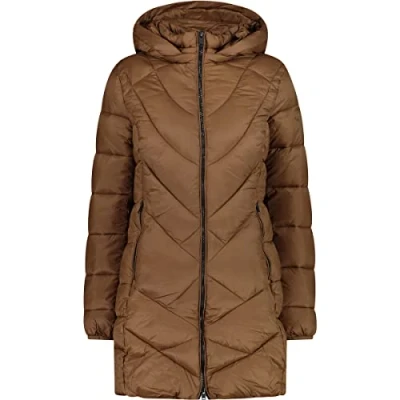 Immagine di CMP Parka da donna con cappuccio removibile, Camel, 42