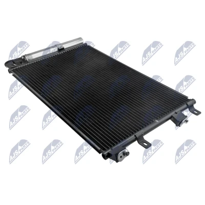 Immagine di NTY CCS JG 000 Condensatore con essiccatore Alluminio 606mm R134a JAGUAR: XF Sedan, S Type