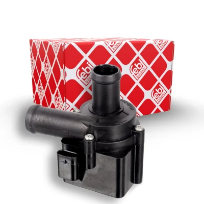 Immagine di FEBI BILSTEIN 173631 Pompa acqua ausiliaria 12V elettrico AUDI: Q5, A4 B8 Avant, A8 D4, PORSCHE: Cayenne, VOLKSWAGEN: Phaeton