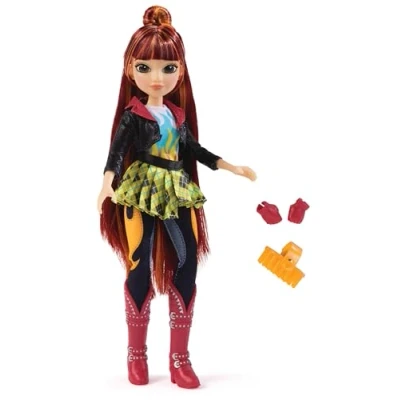 Immagine di Unicorn Academy, bambola Valentina con capelli mèches, 5 accessori di moda e strumento per lo styling dei capelli, 24 cm, bambole unicorni giocattolo bambine dai 4 anni in su