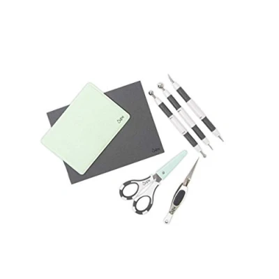 Immagine di Sizzix Kit di Attrezzi per Carta 662225, Set 10 Pezzi, Multicolore, 22 x 17 3 cm