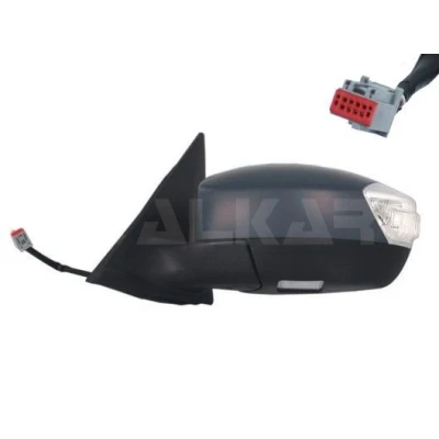 Immagine di Specchio retrovisore esterno Alkar 6129134 Sx con la prima mano elettrico termico, ribaltabile/ripiegabile elettricamente, illuminazione ambiente,