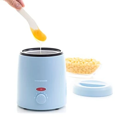 Immagine di InnovaGoods® Scaldacera depilatorio, include spatola per l&#039;applicazione della cera depilatoria, macchina calda ceretta depilatoria con capacità di 200 ml e potenza 40 W.