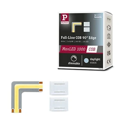 Immagine di PAULMANN 71130 Connettore angolare 90 24 V (L x L A) 30 10 1.6 mm 1 pz.