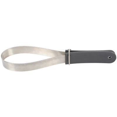 Immagine di Harry&#039;s Horse Coltello da sudore seghettato lungo One Size Nero / Grigio