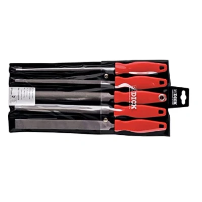 Immagine di Dick 13142020 KIT di lime 200/2 5 pz. Lunghezza 200 mm 1