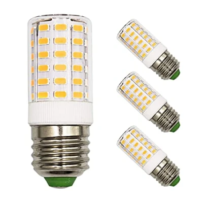 Immagine di BROLSKUN lampadina a LED forma di mais, E27, 7 W, 60 100 equivalente lampadine 3000 K, luce bianca calda, 1000 lm, piccola Edison, non dimmerabile, confezione da 3 pezzi