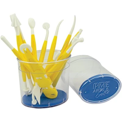 Immagine di PME TC606 Set Utensili per Cake Design, Giallo