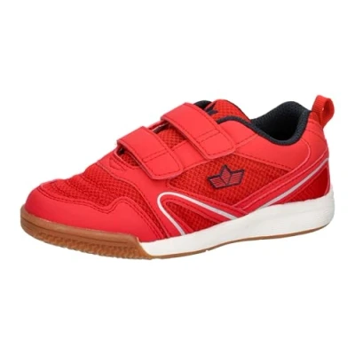 Immagine di Lico Boulder V, Scarpe da Ginnastica per Interni Unisex Bambini e Ragazzi, Rosso Marino, 36 EU