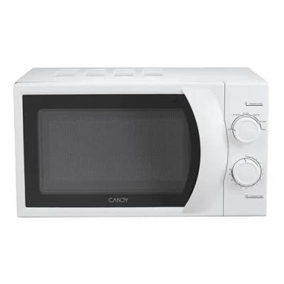 Immagine di Candy Idea CMW 2070M Microonde, 700W, 20 Litri, Programma Scongelamento, 6 Livelli di Potenza, Libera Installazione, Timer, 45,2x33,5x26,2 cm, Bianco