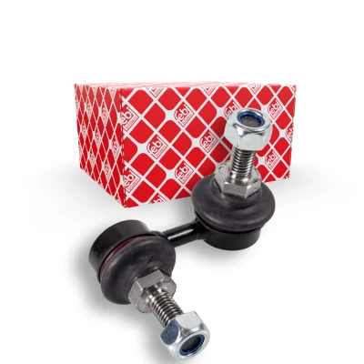 Immagine di FEBI BILSTEIN 172733 Bielletta barra stabilizzatrice Assale anteriore Sx 50 M10 x 1,5 con dado autobloccante, senza perno conico Acciaio